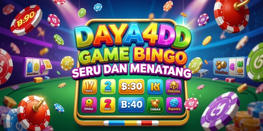 Tampilan gameplay menarik dari DAYA4D yang menampilkan aksi seru Bingo.