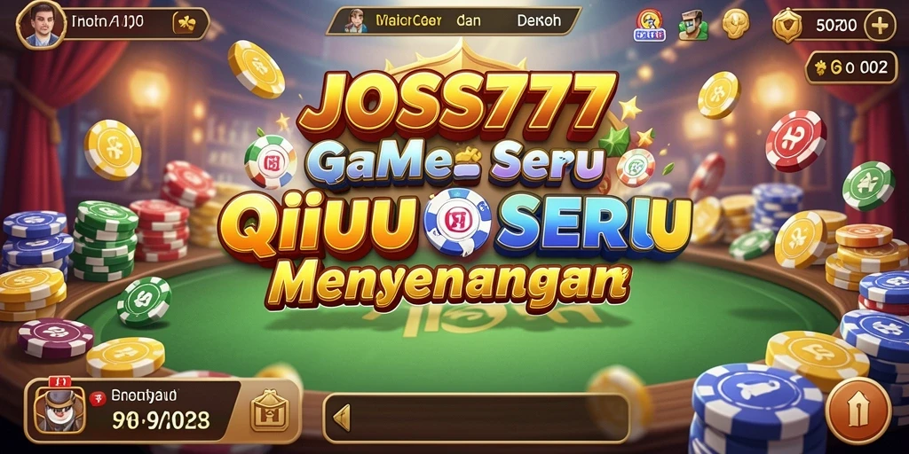 Tampilan luar biasa dari gameplay QiuQiu di JOSS777.