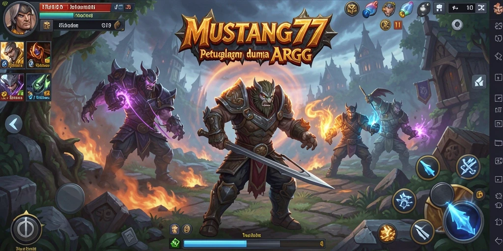 Gameplay seru dan menengangkan di MUSTANG77
