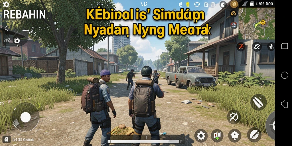 Gameplay <strong>REBAHIN</strong> yang mendebarkan dan interaktif.