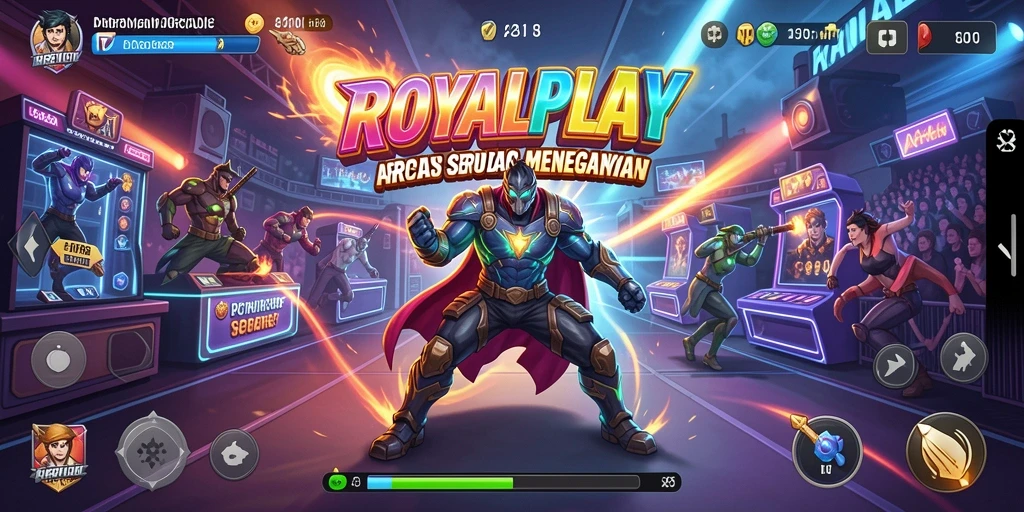 Gameplay menegangkan dan penuh aksi dari ROYALPLAY.